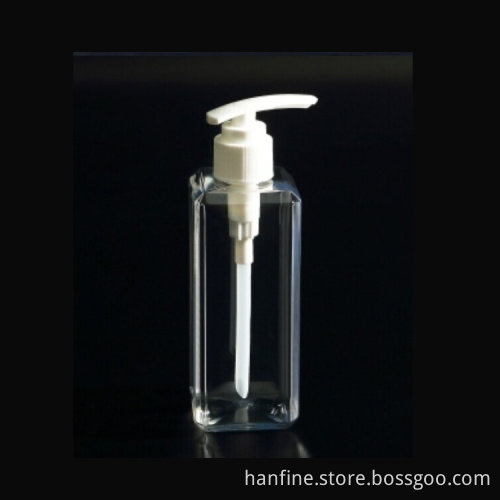 Skin Care Series Industrial Use 8 oz pet clear boston round plastic bottle